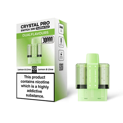Crystal Pro Switch 30K Lemon & Lime / Lemon & Lime prefilled pods