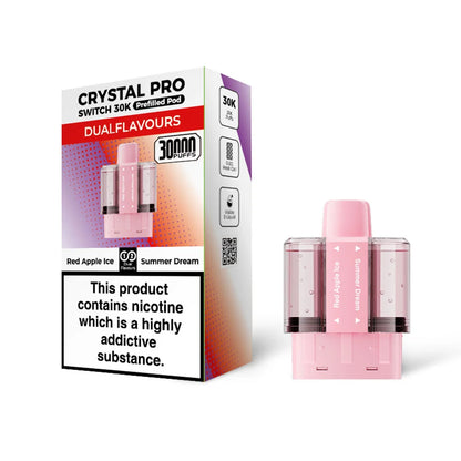Crystal Pro Switch 30K Red Apple Ice / Summer Dream prefilled pods