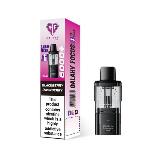Crystal Galaxy Focus 1 6000 Prefilled Pods