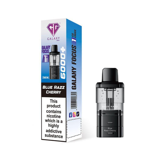 Crystal Galaxy Focus 1 6000 Prefilled Pods