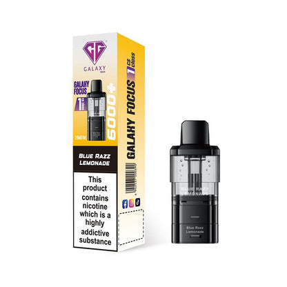 Crystal Galaxy Focus 1 6000 Prefilled Pods