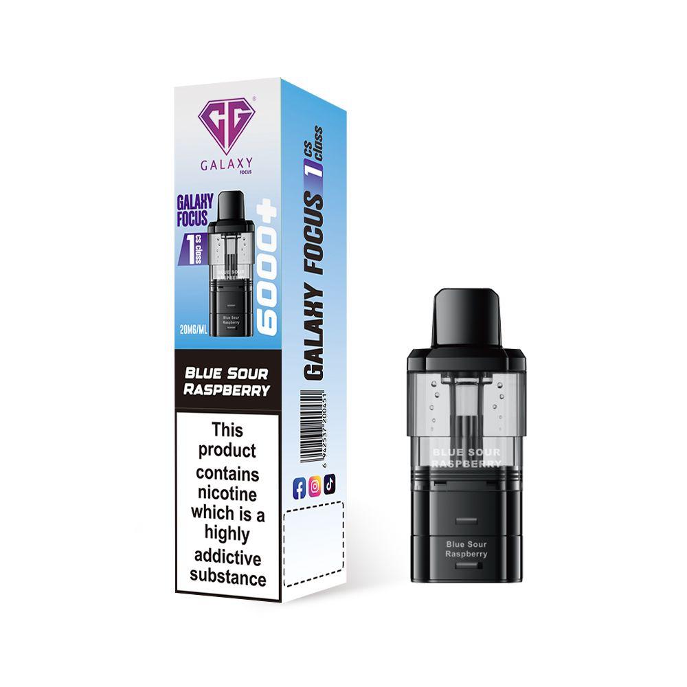 Crystal Galaxy Focus 1 6000 Prefilled Pods