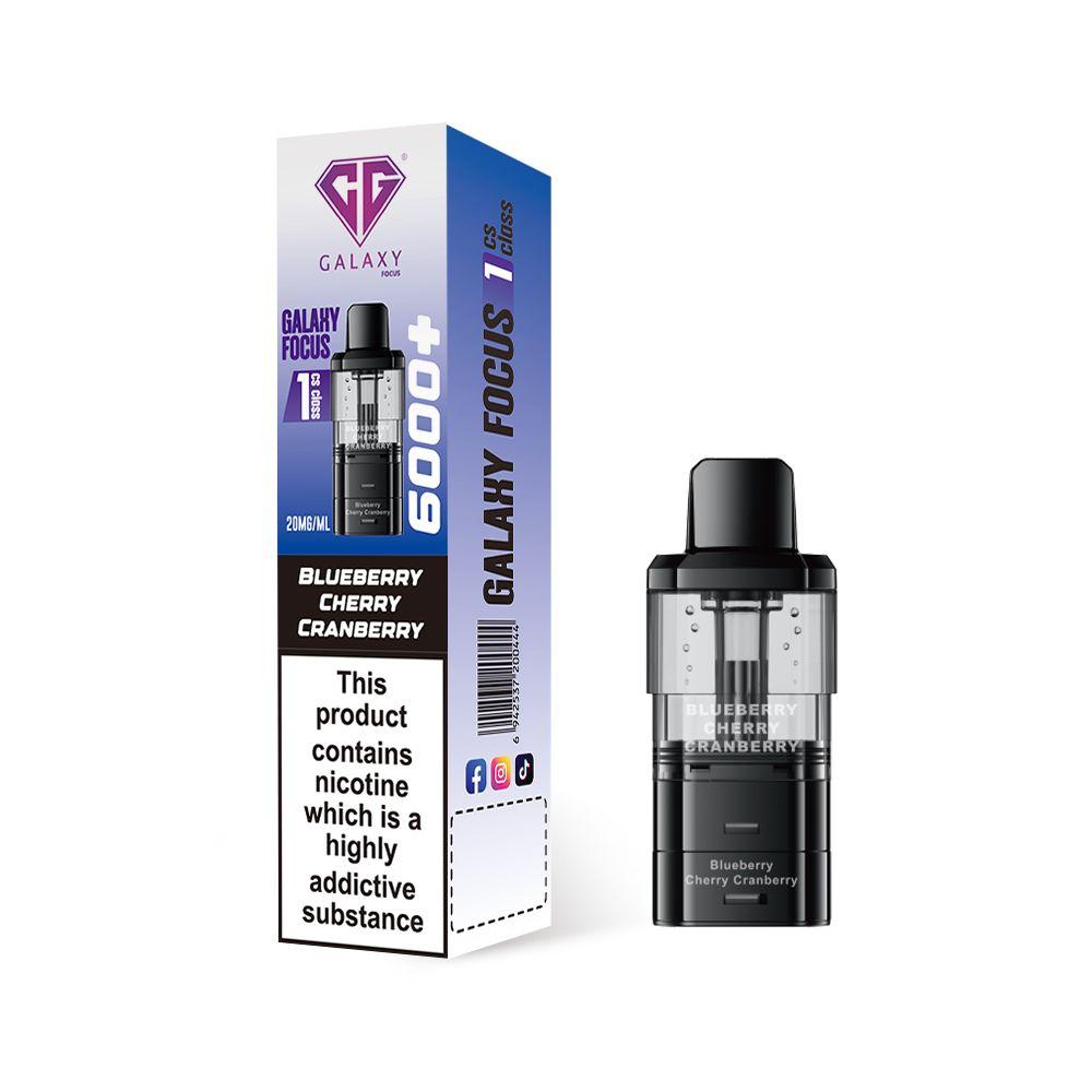 Crystal Galaxy Focus 1 6000 Prefilled Pods