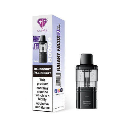 Crystal Galaxy Focus 1 6000 Prefilled Pods