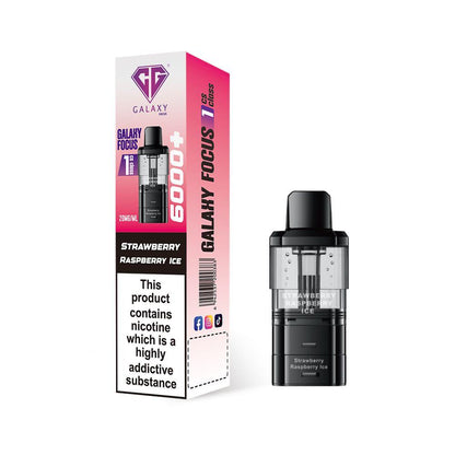 Crystal Galaxy Focus 1 6000 Prefilled Pods