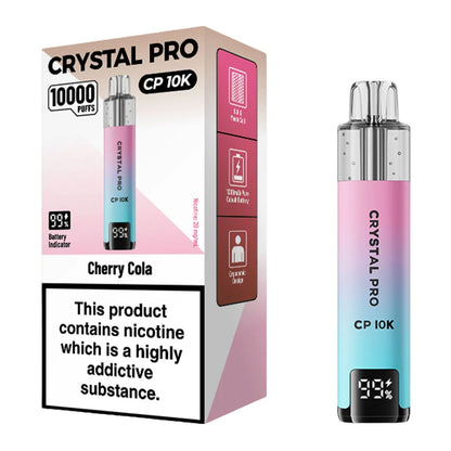 Crystal Pro CP 10K Cherry Cola vape kit