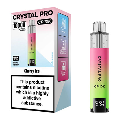 Crystal Pro CP 10K Cherry Ice vape kit