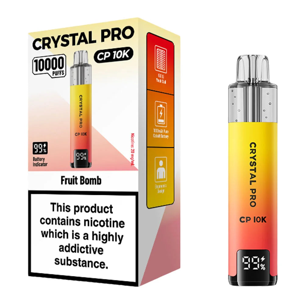 Crystal Pro CP 10K Fruit Bomb vape kit