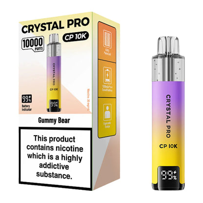 Crystal Pro CP 10K Gummy Bear vape kit