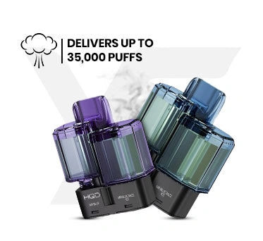 Delivers Up to 35,000 Puffs
