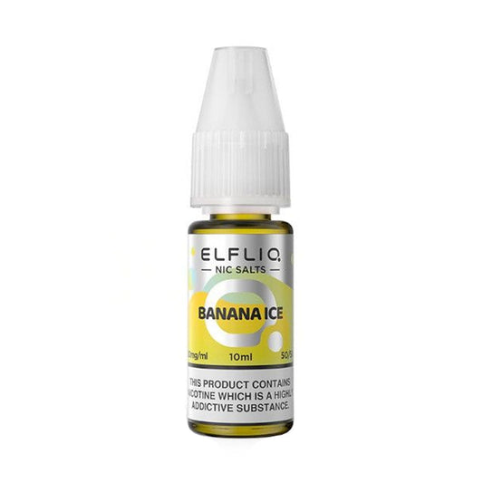 ELFLIQ Banana Ice 10ml Nic Salt E Liquid