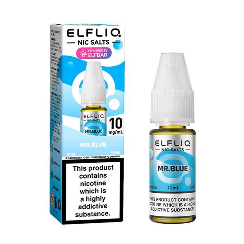 ELFLIQ Mr Blue 10ml Nic Salt E Liquid