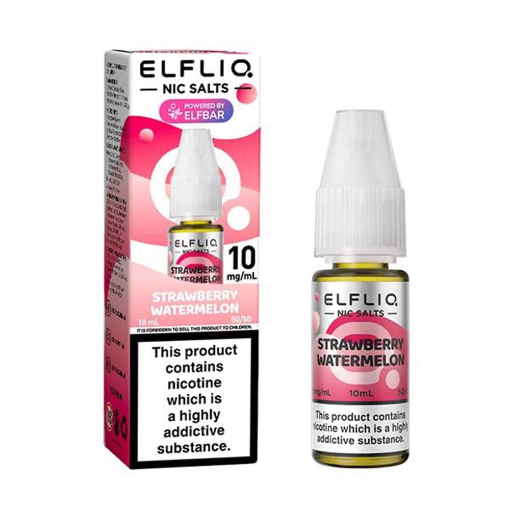 ELFLIQ Strawberry Watermelon 10ml Nic Salt E Liquid