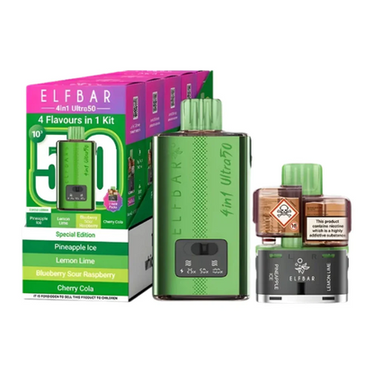 Elf Bar 4-In-1 Ultra 50 Prefilled Pod Kit