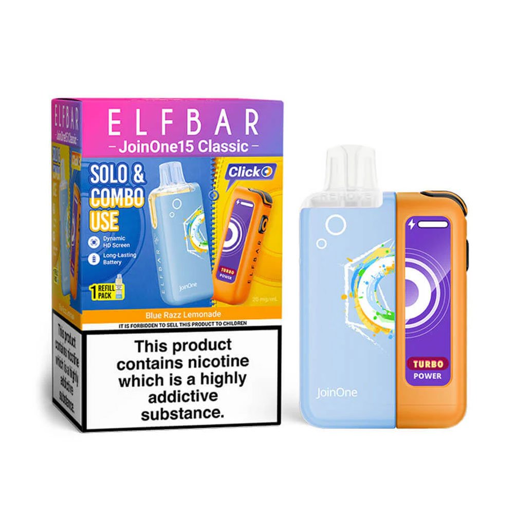 Elf Bar JoinOne 15 Classic Prefilled Pod Kit - Blue Razz Lemonade