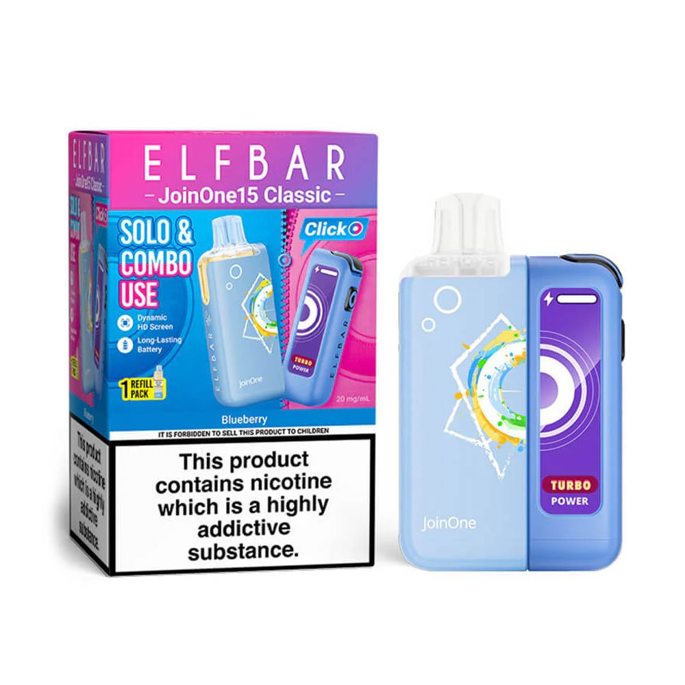 Elf Bar JoinOne 15 Classic Prefilled Pod Kit - Blueberry