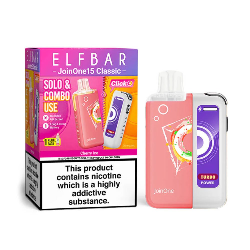 Elf Bar JoinOne 15 Classic Prefilled Pod Kit - Cherry Ice