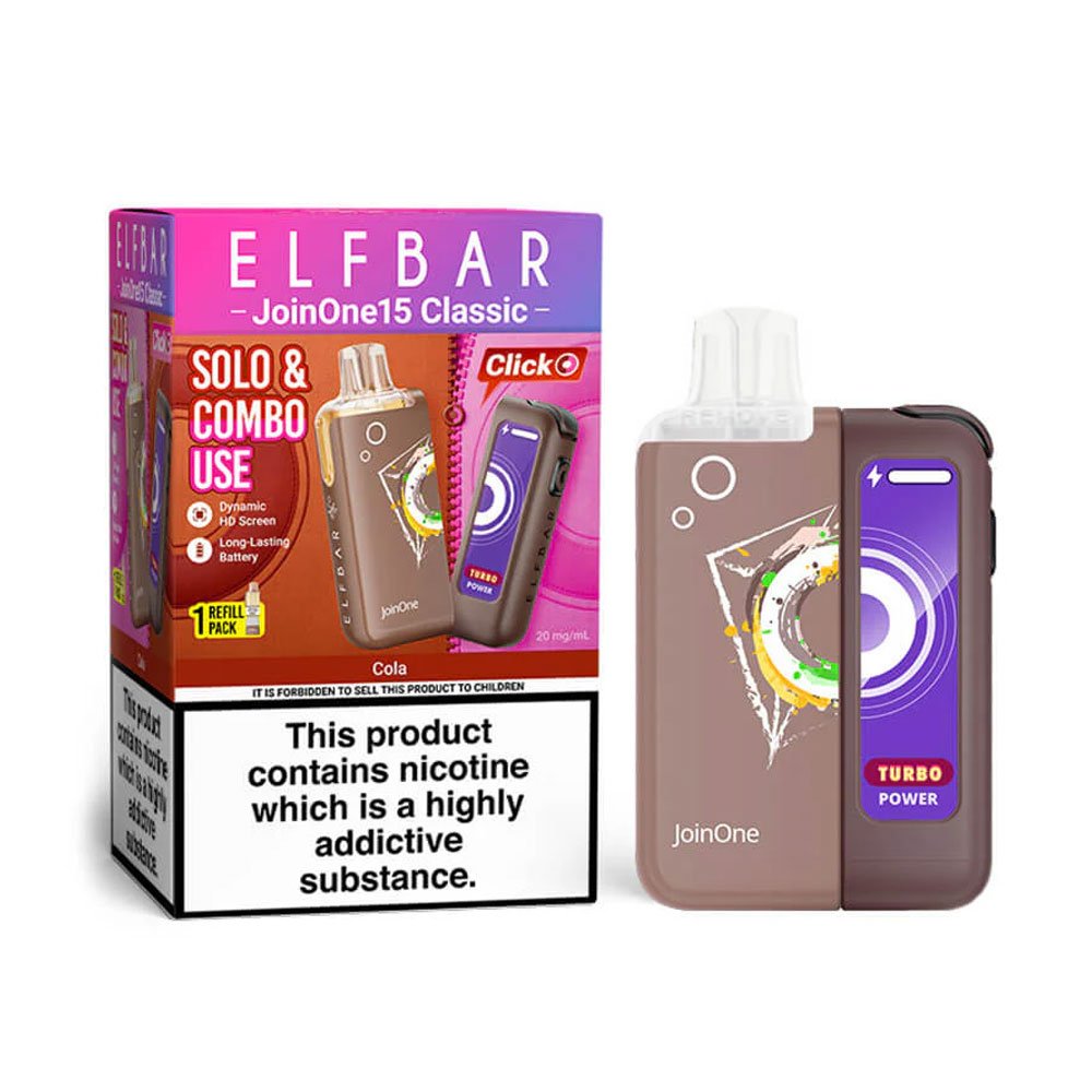 Elf Bar JoinOne 15 Classic Prefilled Pod Kit - Cola