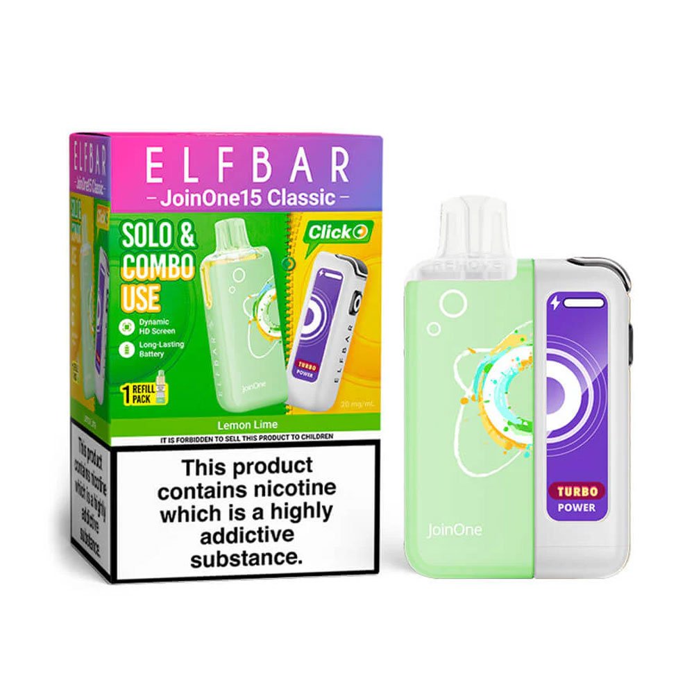 Elf Bar JoinOne 15 Classic Prefilled Pod Kit - Lemon Lime