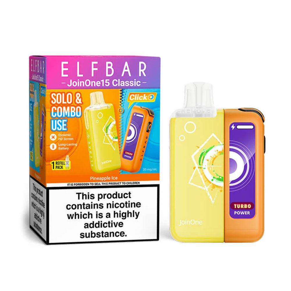 Elf Bar JoinOne 15 Classic Prefilled Pod Kit - Pineapple Ice