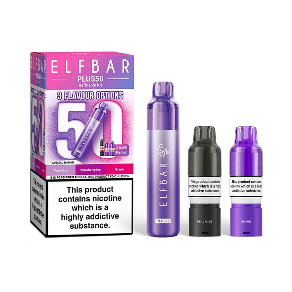Elf Bar Plus 50 Refillable Pod Kit - Special Edition