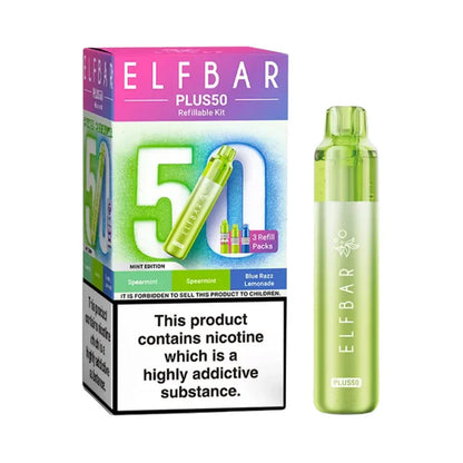 Elf Bar Plus 50K Puffs Prefilled Pod Kit
