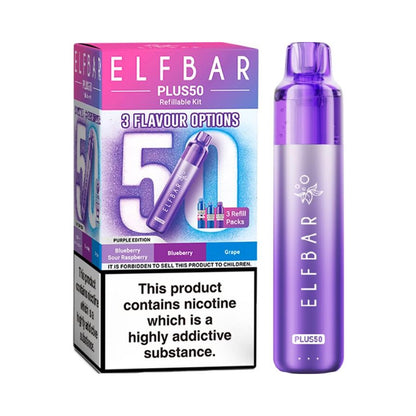 Elf Bar Plus 50K Puffs Prefilled Pod Kit