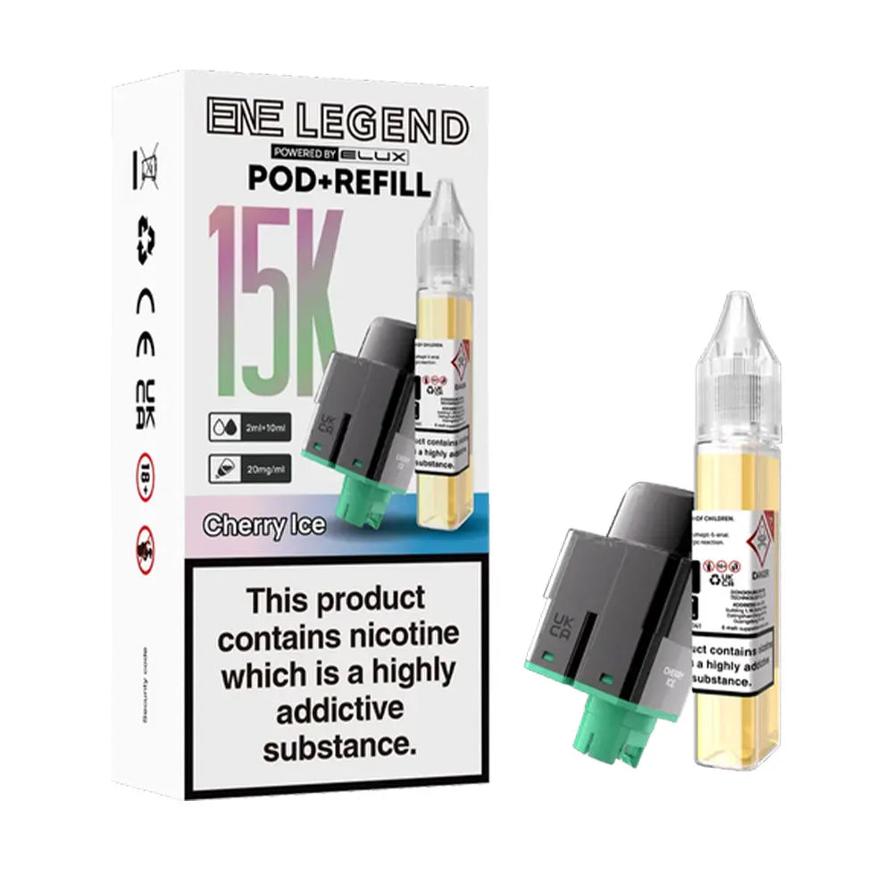 Elux ENE Legend 15K Prefilled Pods - Cherry Ice