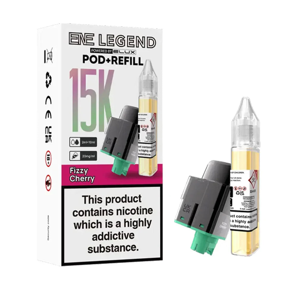 Elux ENE Legend 15K Prefilled Pods - Fizzy Cherry