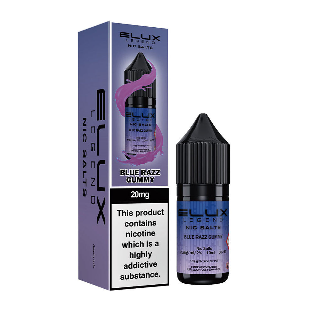 Elux Legend Blue Razz Gummy