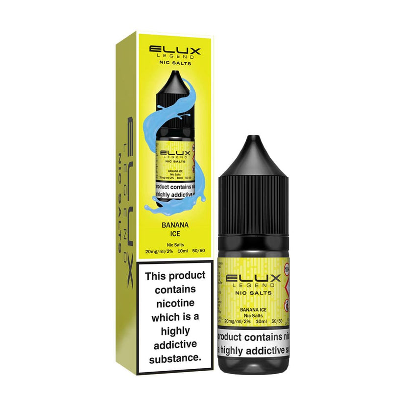 Banana Ice Elux Legend 10ml Nic Salt E-Liquid