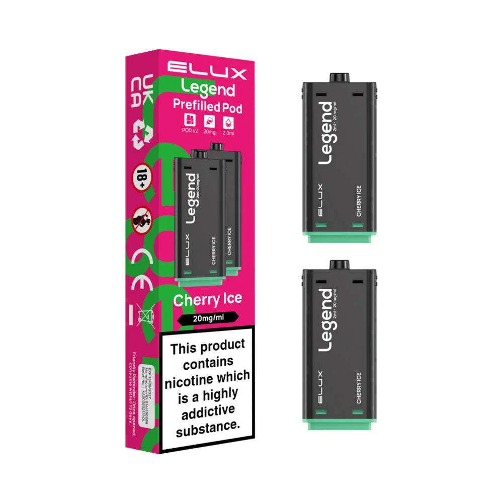 Elux Legend 1500 Prefilled Pods - Cherry Ice