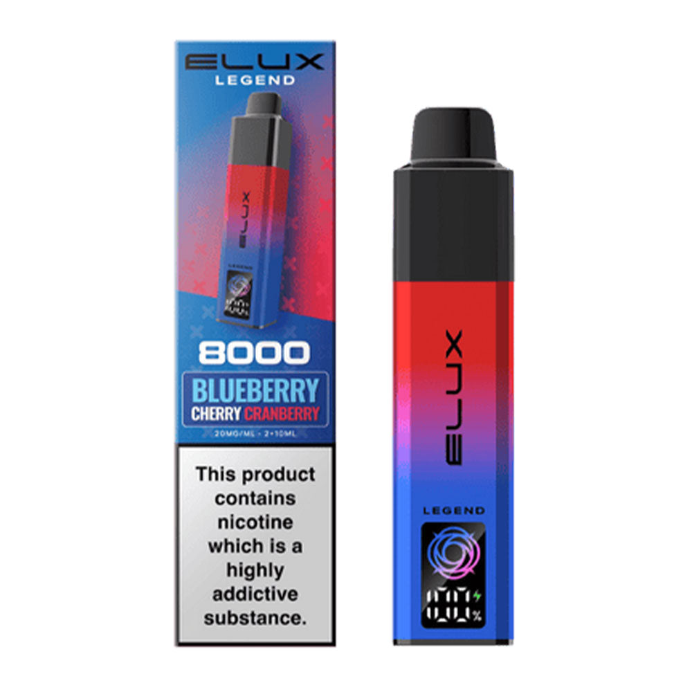 ELUX Legend vape device in Blueberry Cherry Cranberry