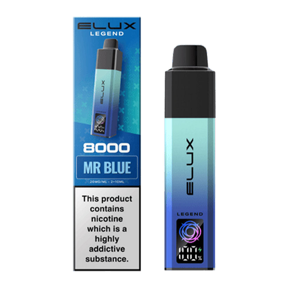 Elux Legend 8000 Prefilled Pod Kit Mr Blue