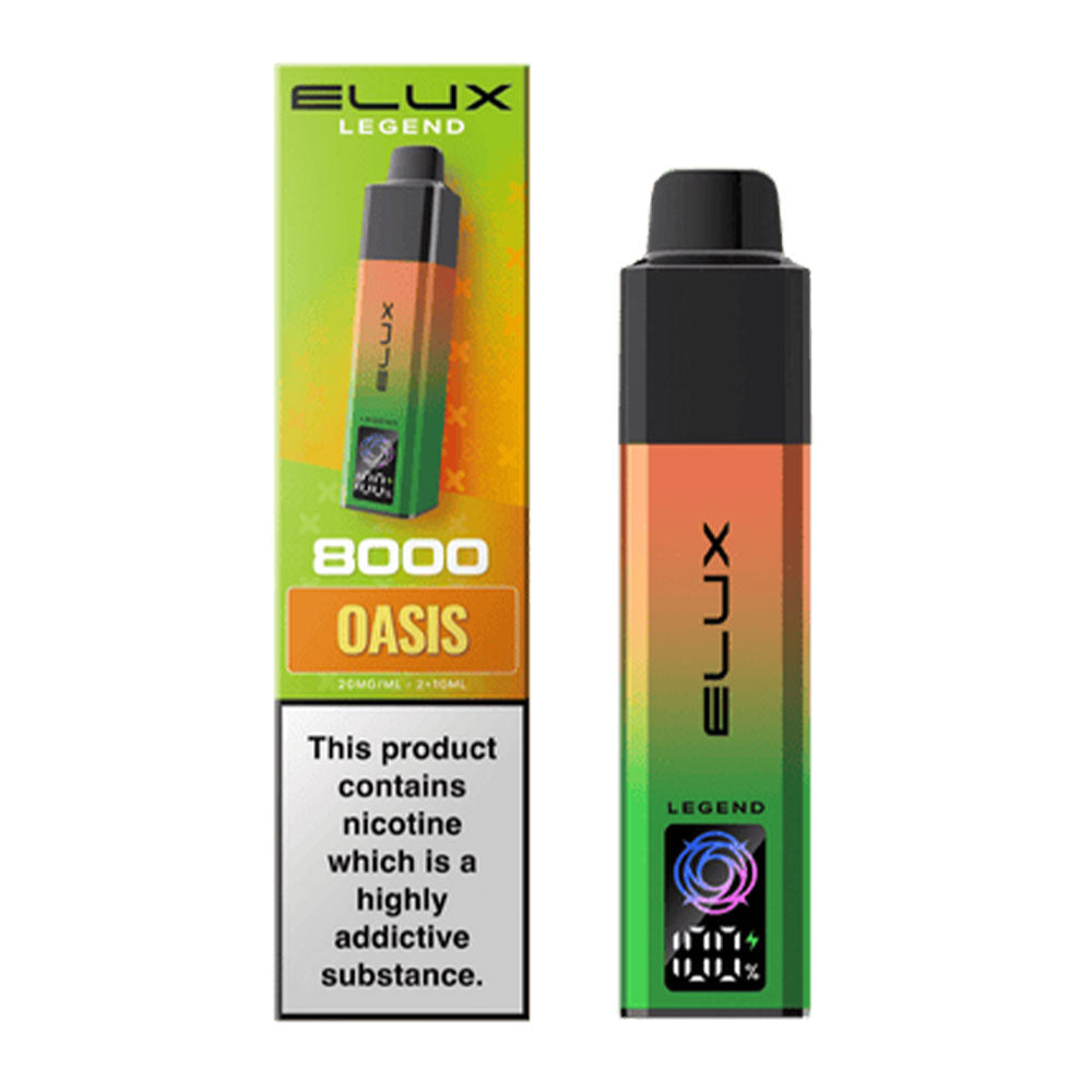 ELUX Legend 8000 Oasis vape device 