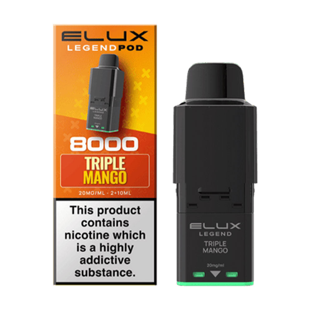 ELUX Legend 8000 Pod Triple Mango