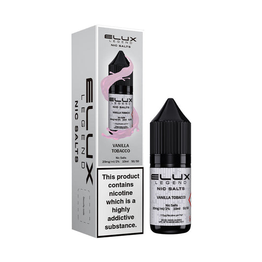 Vanilla Tobacco Elux Legend Nic Salt 10ml