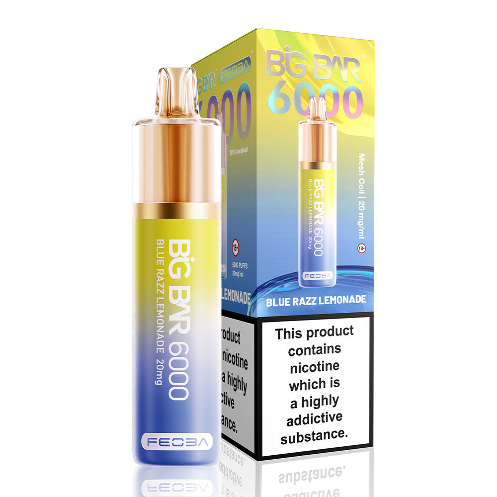feoba big bar 6000 disposable vape Feoba Big Bar 6000 Puffs Disposable Vape