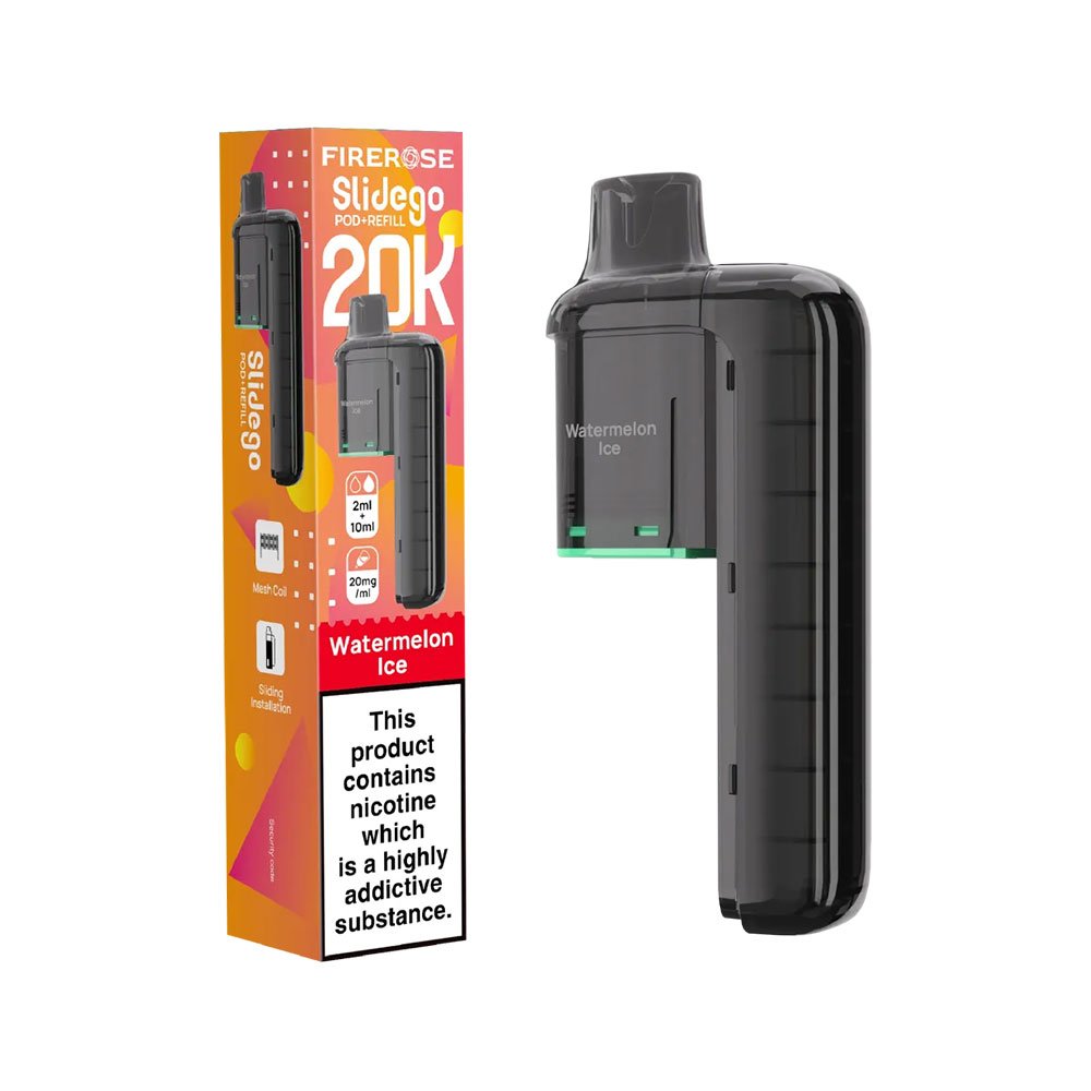Firerose Slidego 20K Puffs Prefilled Pods - Watermelon Ice