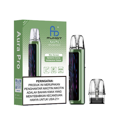 FUMOT Aura Pro Refillable Pod Kit - Turquoise