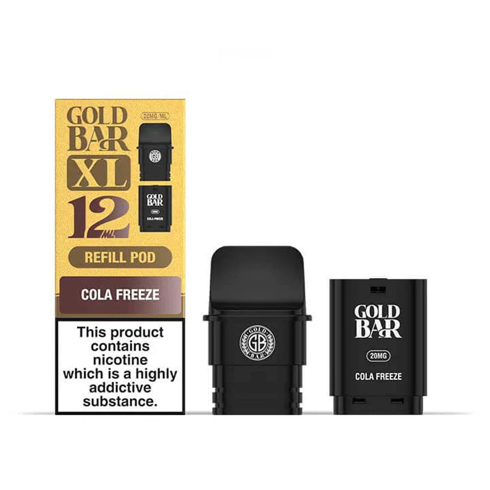 Gold Bar XL 10K Prefilled Pods - Cola Freeze