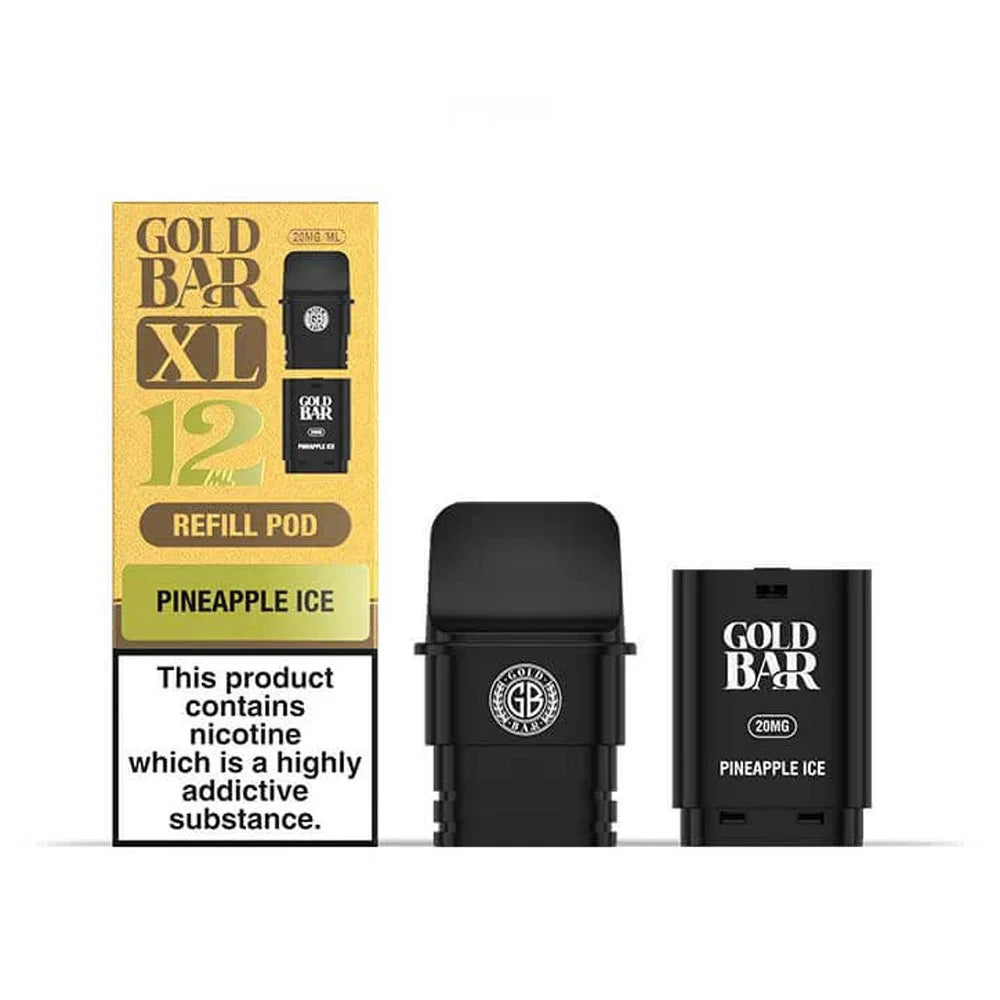 Gold Bar XL 10K Prefilled Pods - Pineapple Ice