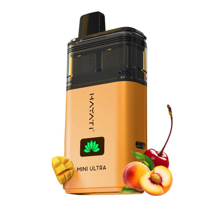 Hayati Mini Ultra 1500 Puffs - Peach Mango
