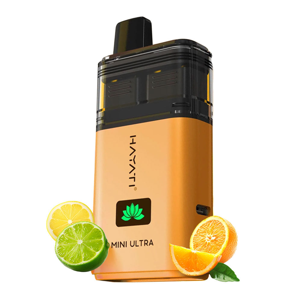 Hayati Mini Ultra 1500 Puffs - Orange Lemon Lime