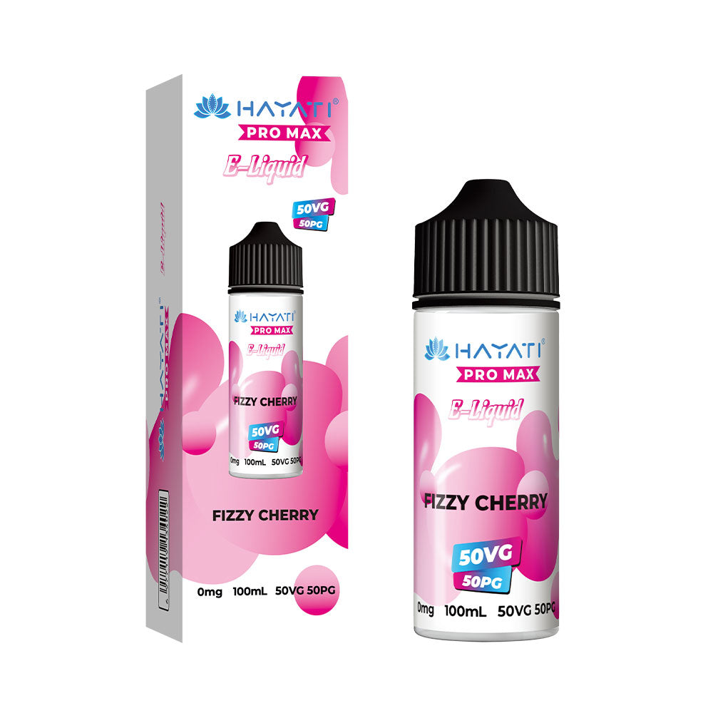 Fizzy Cherry Hayati Pro Max 50/50 100ml Shortfill Eliquid