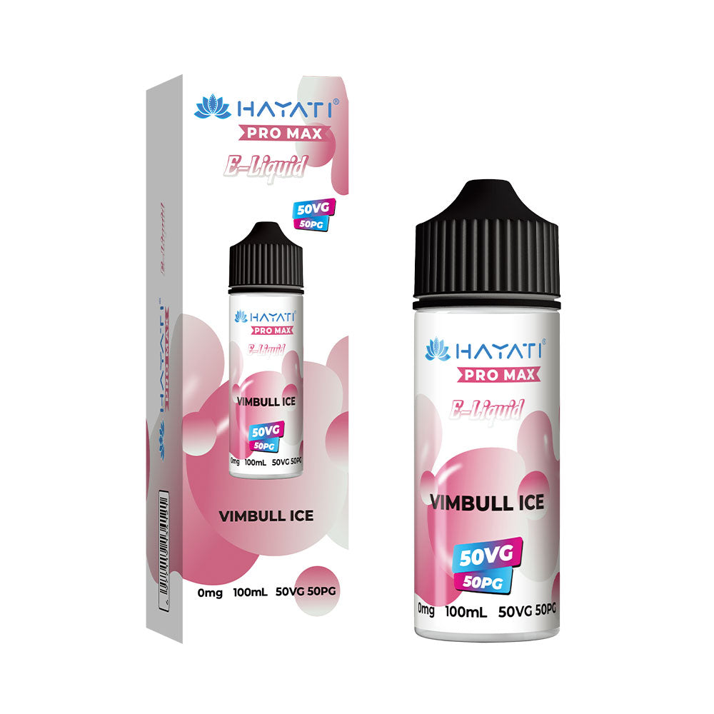 Vimbull Ice Hayati Pro Max 50/50 100ml Shortfill Eliquid