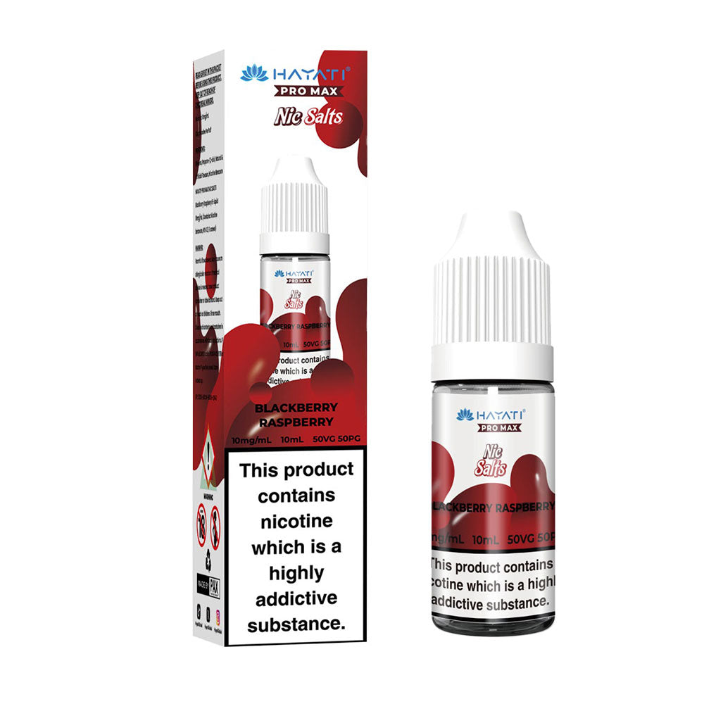 Hayati Pro Max Blackberry Raspberry 10ml Nic Salt E Liquid