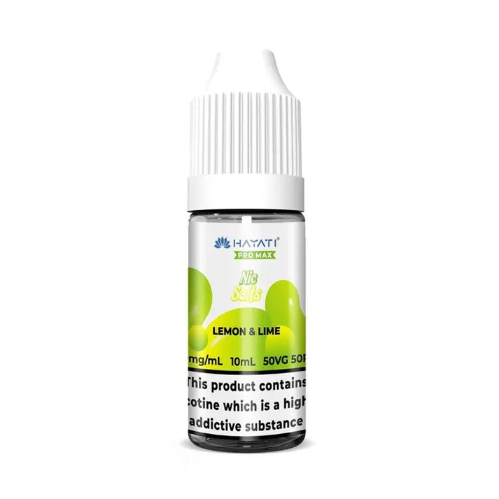 Hayati Pro Max Lemon Lime 10ml Nic Salt E Liquid 