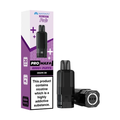 Hayati Pro Max Plus 6000 Grape GB prefilled pods