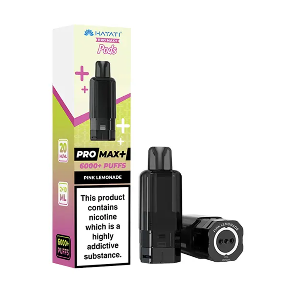 Hayati Pro Max Plus 6000 Pink Lemonade prefilled pods